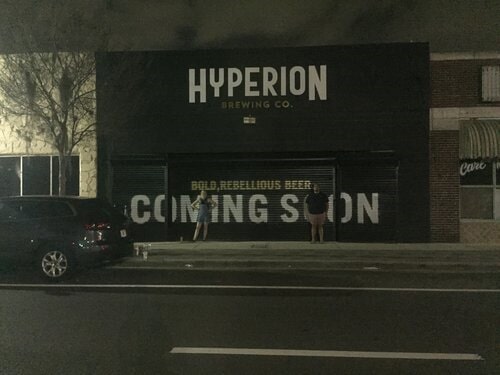 Hyperion Brewing Company Store with Two Person — Brewing Company in Jacksonville, FL